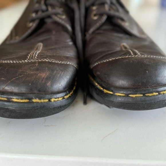 Vintage Men\'s Dr. Martens made in England Platform Oxford / Leather / 10 main image 6